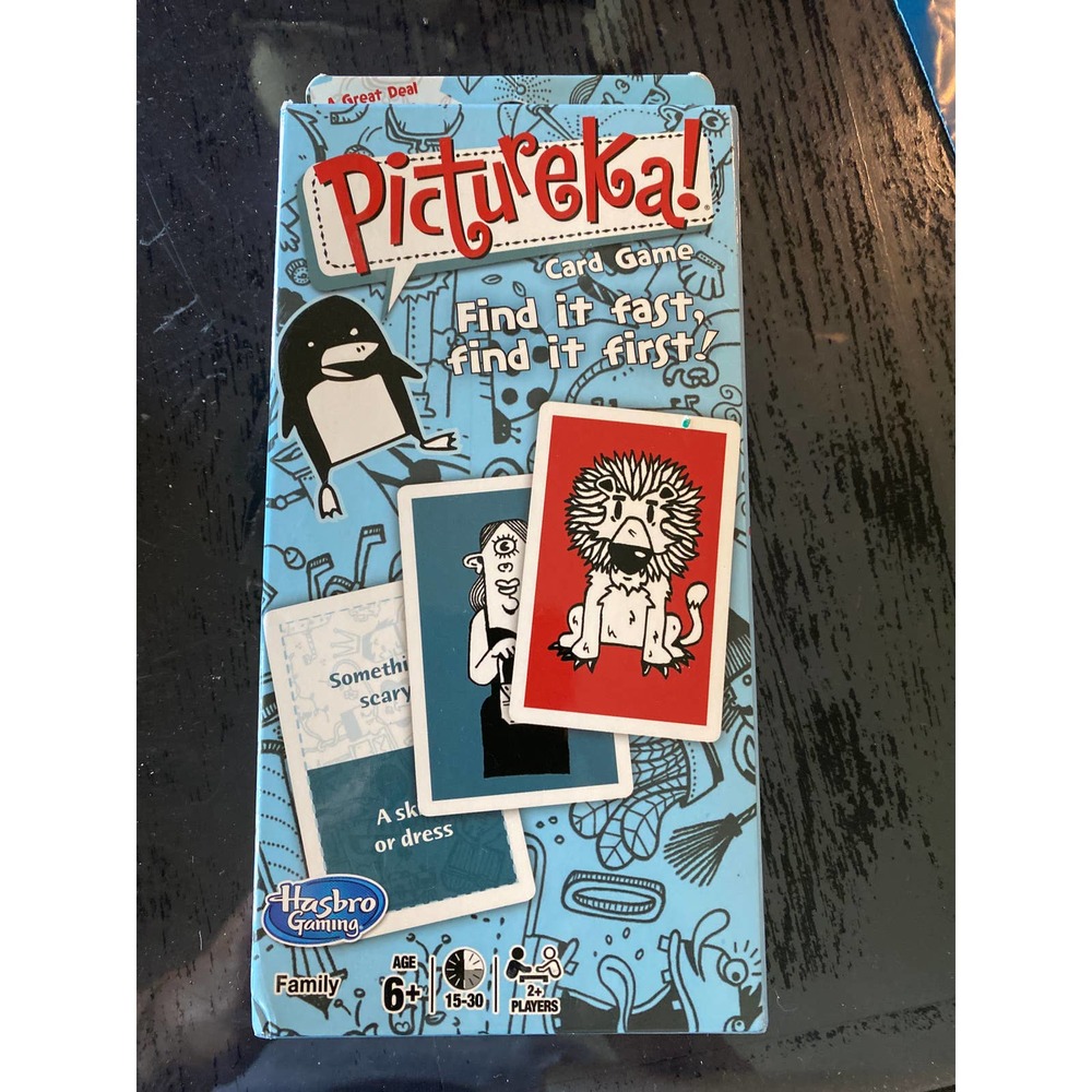 Winning Moves Pictureka Find It First Children's Card Game